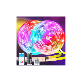 LED Strip Lights 150 ft, Smart LED Lights for Bedroom, Bluetooth Led Light Strips with Remote, App Control, DIY Colors