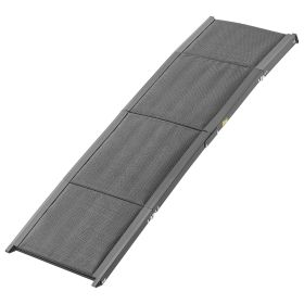 Dog Ramp for Cars, 63" L x 17" W, Folding Pet Ramps for Medium & Large Dogs up to 250lbs, Pet Stair Ramp with Non-Slip Oxford Fabric Surface