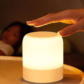 Portable Baby Night Light,3 Colours Egg Light for Nursery,Rechargeable Night Light for Kids,Small Cordless Table&Bedside Lamp