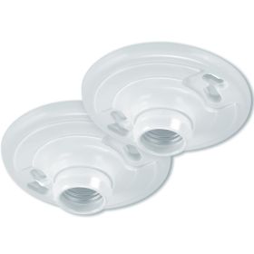 (2 Pack) Keyless Plastic Lamp Holder