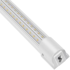10 Pack LED Shop Light, 4 FT, 40W Linkable Shop Light Fixture, 6500 LM Ceiling Lights 59 in Power Cords with ON/OFF Switch 48 in Connector Cables